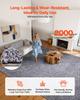 Indoor Plush Area Rugs, 2.74 x 3.66 m Plush Carpet, Area Rugs Furry with Long Plushs Pile, Thick & Durable High-Pile Rug for High-Traffic Areas,