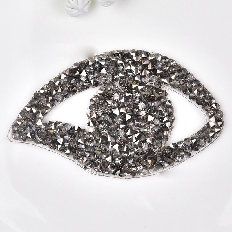 Herzförmige Kleidungsornamente, fünfzackige Bohraugen, Wärmeübertragungsdruck, selbstklebende Schuhe, Zubehör