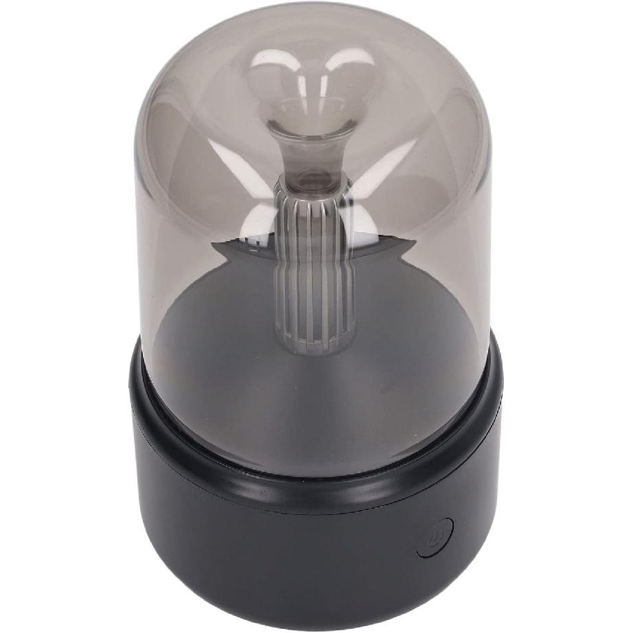 Candlelight Humidifier Low Noise Portable USB Essential Oil Diffuser Humidifier with LED Night Light 120ml