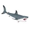 Megalodon Simulation Plastic Figure Ancient Action Animal for Birthday Kids