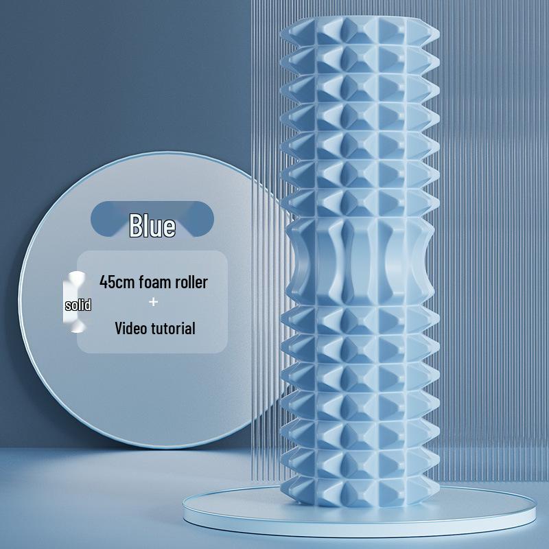 Solid Foam Yoga Roller Wolf Teeth Massage Stick EVA Muscle Relaxer