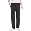 Laxdn [Four-Way Stretch] Spring And Summer Men's Casual Pants, Skin-Friendly Simple Breathable Casual Trousers for Men, Dark Black, Size 31