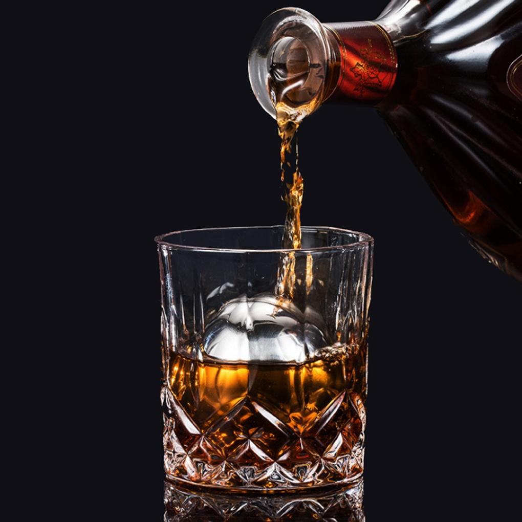 Non-melting Round Ice Cubes 2p Stainless Steel