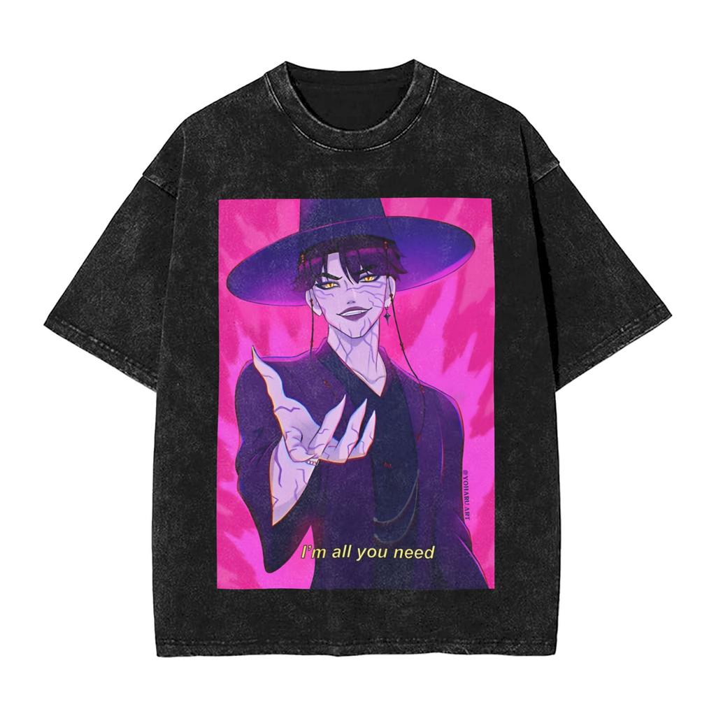 Derpy Tiger K-Pop Demon Hunters T Shirt Summer  Y2K Funny T-Shirts Cotton Hippie Tshirt For Men Short Sleeves Print Tees