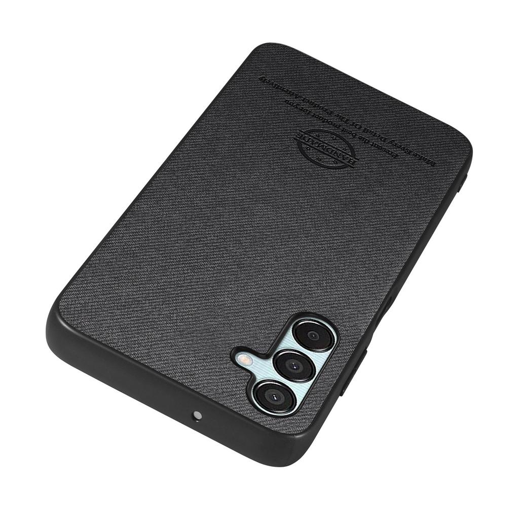 For Samsung Galaxy A16 5G/Galaxy A16 4G Leather Phone Back Cover with Cloth Texture