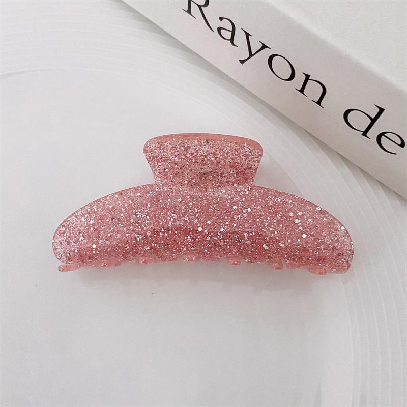 1 Stück Glitzer Haarspangen Modische Haarklammer Große Größe Geometrische Haarspange Elegante Damen Haaraccessoires