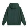 Li Ning Sports Fashion Series Anti-Static Anti-Bacterial Warm Comfortable Casual Simple Fleece Hooded Zipper Cardigan Sweatshirt AWDUC87-7