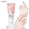 LAIKOU Sakura Krem do rąk Wybielający Usuwający zmarszczki Przeciwpękający Nawilżający Redukujący drobne linie Koreańska pielęgnacja skóry Zdrowie Uroda 30g