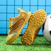 Kids Shock-absorbing Non-slip Wear-resistant Velcro Short Nail Football Shoes Training Shoes