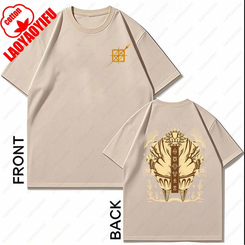 2025 Vintage Esquie TShirt Expedition 33 Tee Clair Obscur Game Tshirt Gustave Verso Graphic Unisex Cotton Gift For Unisex Women