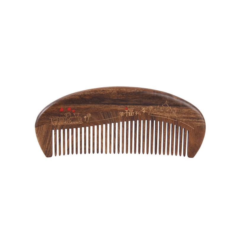 Tan Mujian To Happiness Wooden Comb Gift Set