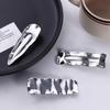Rectangle Hollow Fix Fringe Barrette Punk Hair Clips Side Bangs Hair Clips Metal Hair Pins