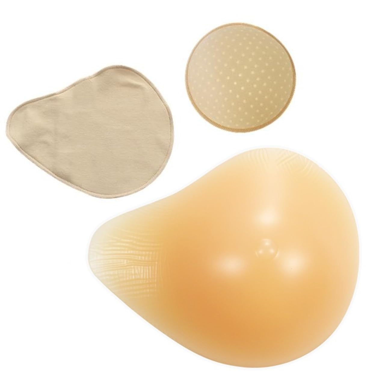 

Микопуэла Спиральный силиконовый защитный бюстгальтер для груди Правый рак груди Коррекция бюста Правые импланты, Подушечки, Накладка, Подушечки, Набор из 3 предметов, Грудь, Без крючков, бежевый