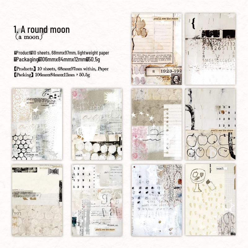 Retro Washi Tape River Crossing Series: Mixed Pack Journaling Stickers & Sticky Notes