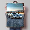 Super Car Agera Printed Poster Customized Wall Art Retro Vintage Metal Tin Signs for Room Home and Decoration Gaming House Decor
