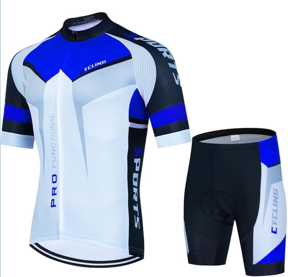 Men's Summer Quick-drying Breathable Short-sleeved Road Bike Cycling Suit