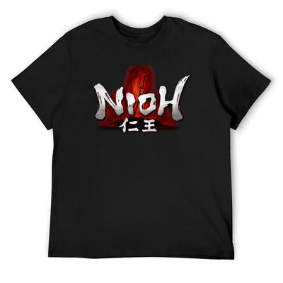 HQ Nioh Logo (vector) T-Shirt T-shirts Oversize Tshirts Personalised Blue Archive Men Clothes