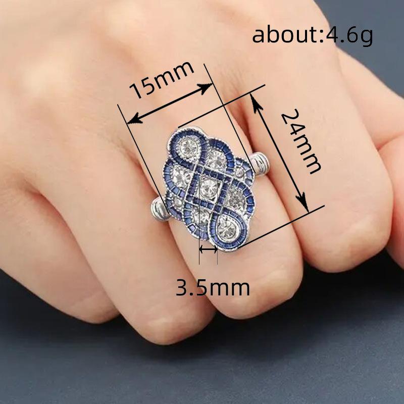 Hot-selling rings, e-commerce popular European and American retro women's rings