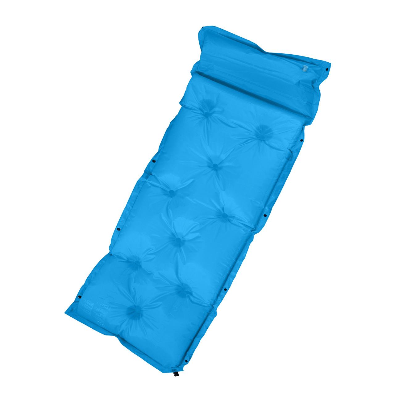 

Supretto Inflatable Mattress, for Camping, Color Blue (Art. 6024-8)