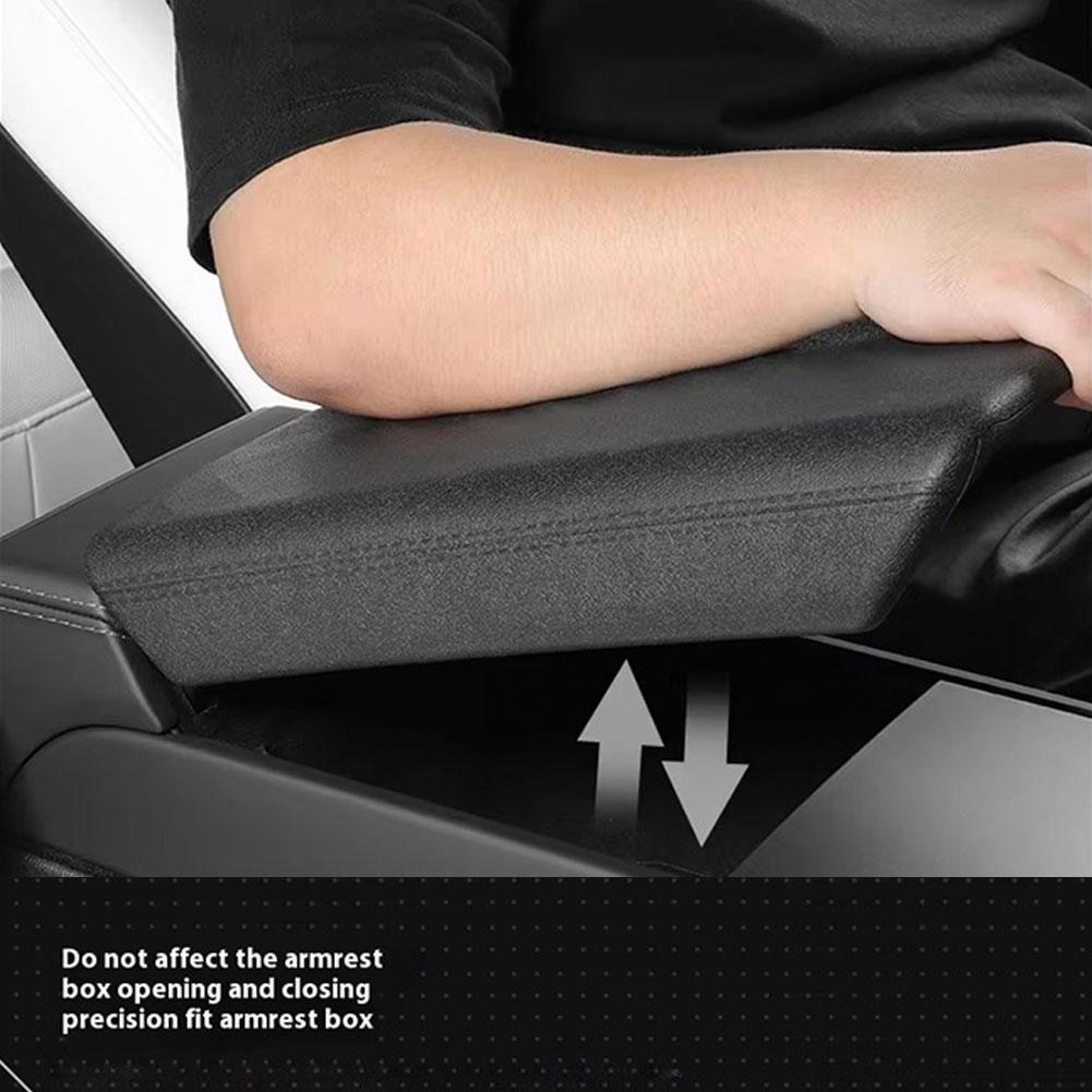 Central Armrest Protective Cover for Tesla Model Y Juniper Launch 2025 Soft TPE Anti-Scratch Case Center Lid Accessories J3J7