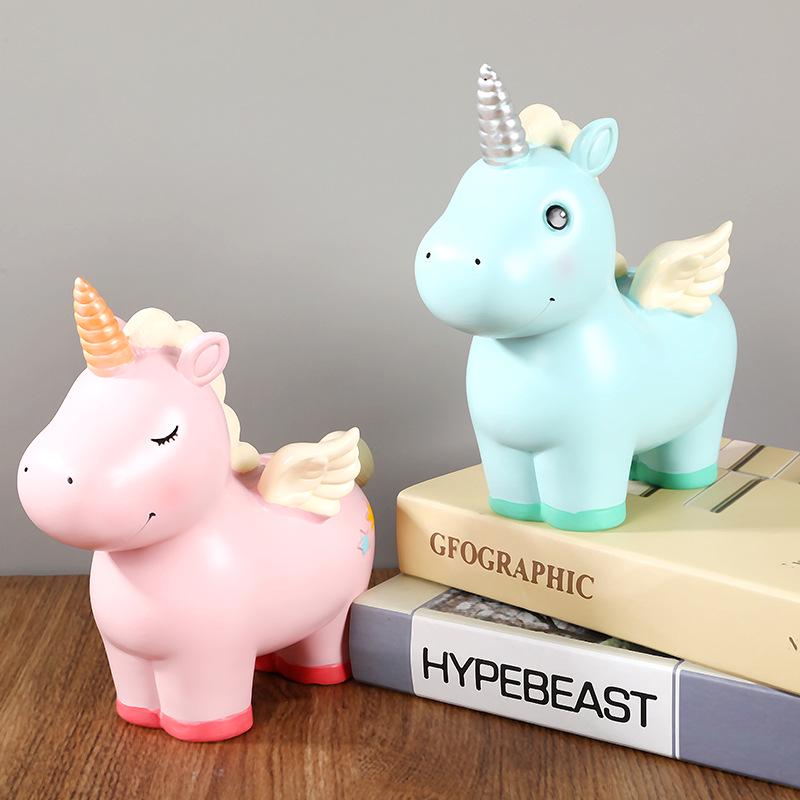 Dreamy Unicorn Piggy Bank for Girls - Exclusive Birthday Gift & Desktop Savings Jar