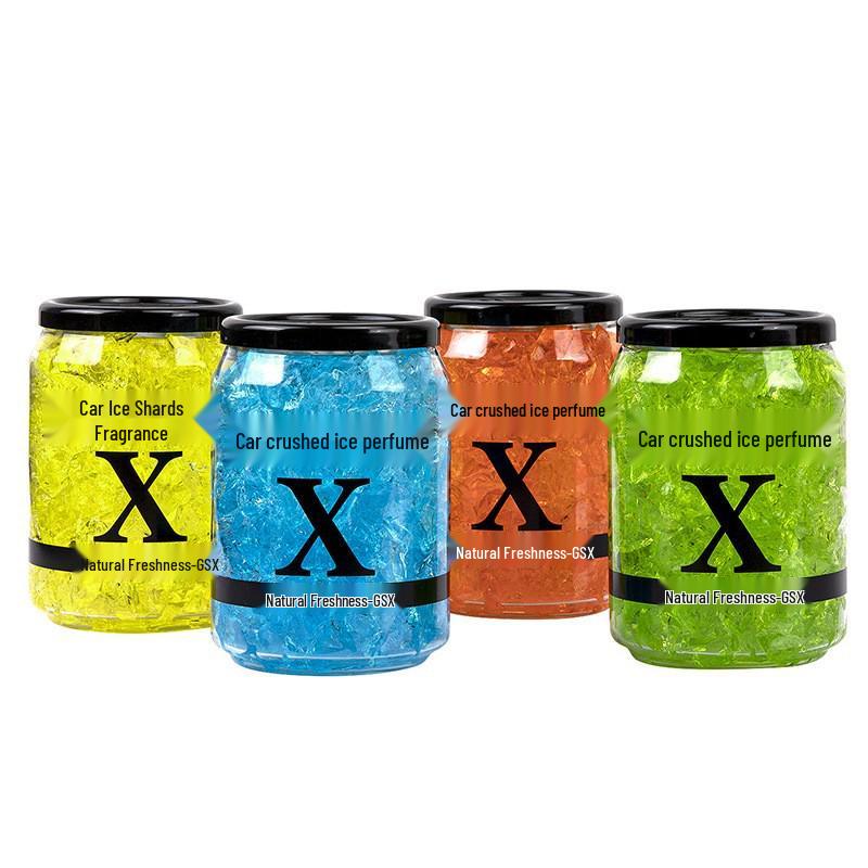 Car Interior Solid Aroma Diffuser: Crushed Ice Scent Air Freshener Deodorizer.