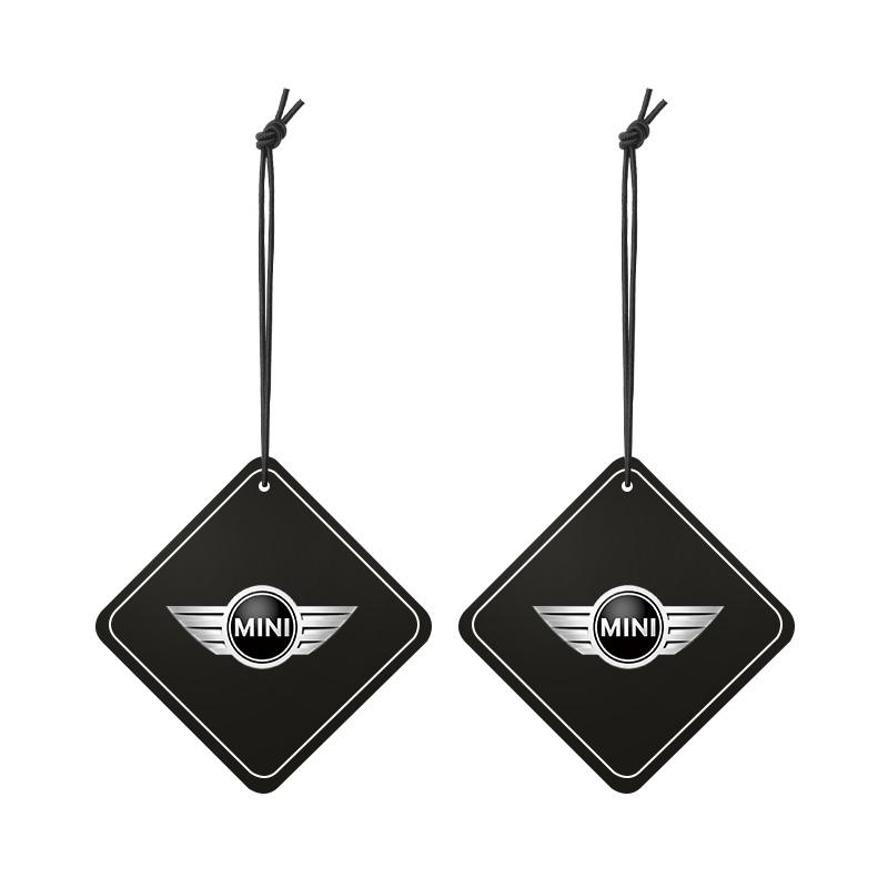 CXVA5 Car Fragrance Tablets Air Freshener Perfume Decoration Pendant For BMW Mini Cooper One JCW WORKS F54 F55 Car Flavoring Keychain