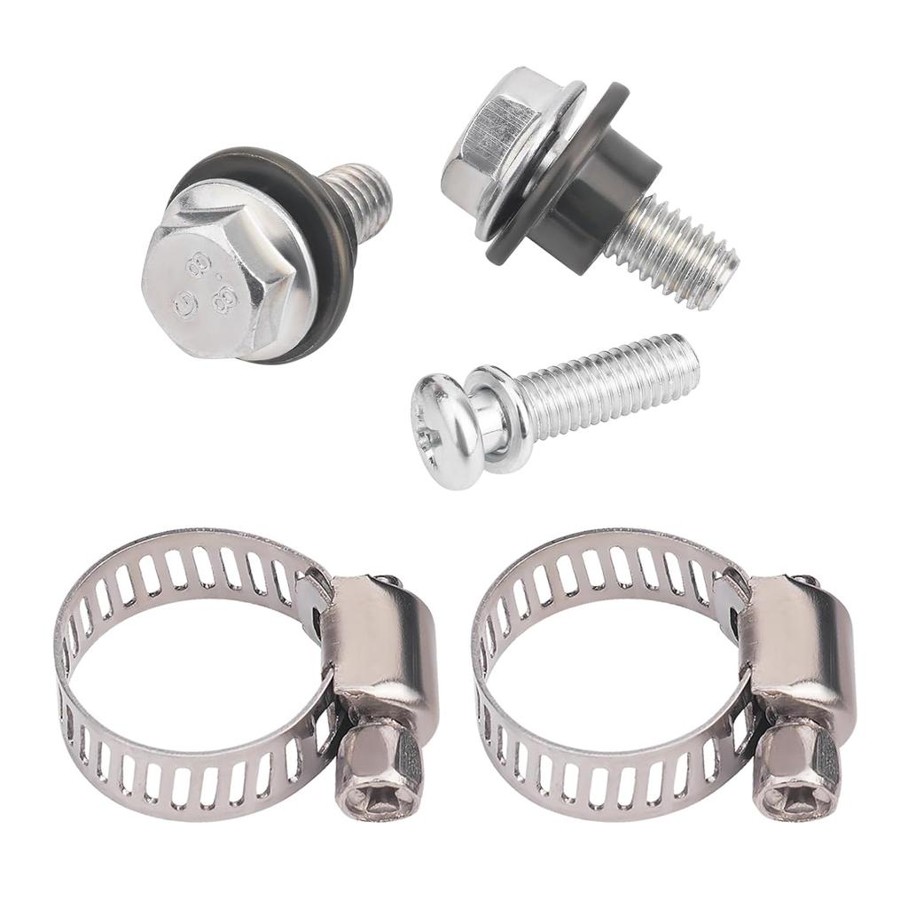 AHL Fuel Filter & Gas Tank Fuel Petcock Shut Off Valve Switch Compatible with Honda Recon 250 Rancher 350 420 Foreman 400 Foreman 450 FourTrax