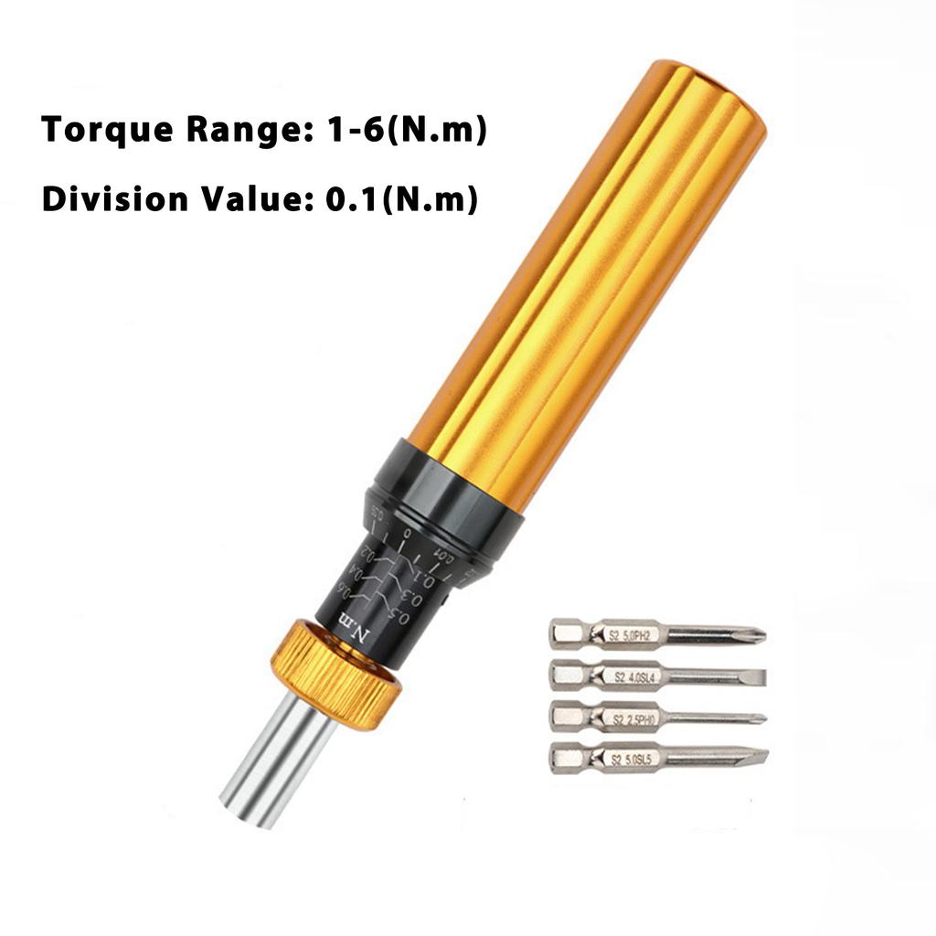 Preset Torque Screwdriver Digital Torque Batch Idling Adjustable Fastening Torque Screwdriver Multi-function Screwdrivers Tool