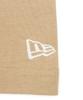 NEW ERA Cotton T Shirt Oversized Box Logo White Camel XL