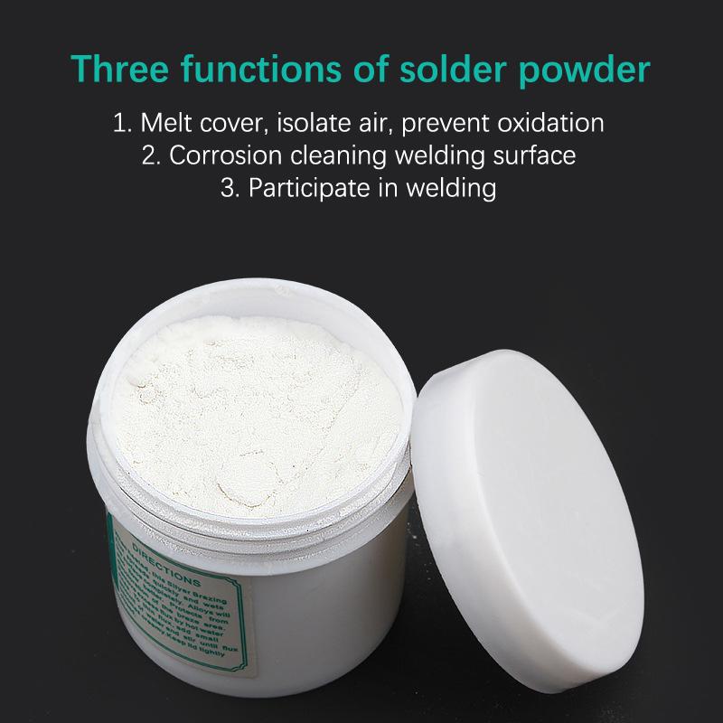 100G Soldering Paste Flux Silver Brass Brazing Powder For Welding Copper Aluminum Welding Material