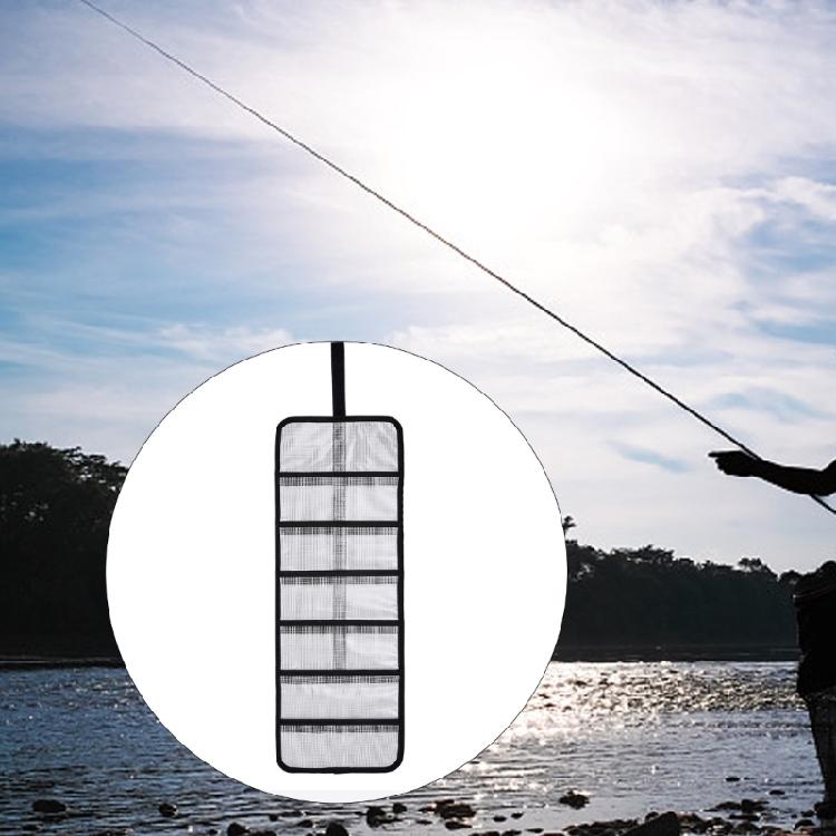 Adjustable Fishing Baits Storage Rolled Up Organizers Trolling Tackle Box Protective Cover For Saltwater Freshwaters Use