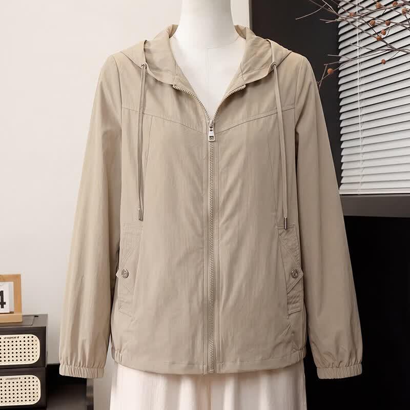 Xuexi Middle-Aged Women s Summer Sun Protection Jacket 4XL