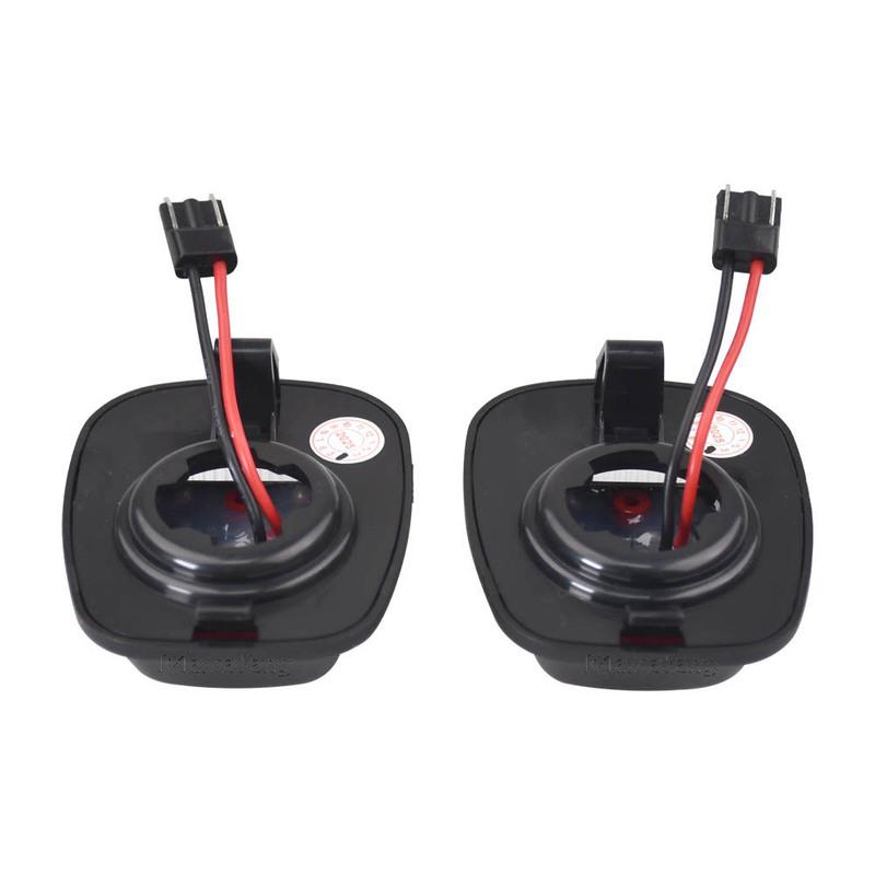 2PCS NEW LED License Number Plate Light For Nissan Xterra Roniz WD22 1999-2004 For Nissan Frontier Navara NP300 D22 1998-2004