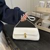 2025 Autumn Beautiful Trend New Retro Solid Color Foreign Style Portable Shoulder Underarm Bag Simple Versatile Bag