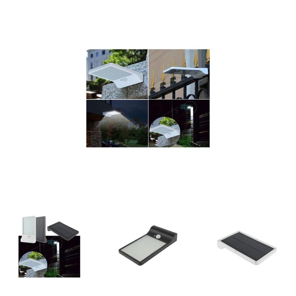 36 Led Solar Powered Motion Sensor Garden Security Lamp For Outdoor Waterproof Illumination