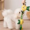Strawberry Pineapple Design Interactive Dog Rope Toys Bite Resistant Chew Toy Indestructible Interactive Dog Toy Teeth Cleaning