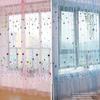1PC Flying Balloon Tulle Curtain Window Screening Gauze Drape Balcony Voile for Home Hotel Decoration Unwashable Rod Pocket Version