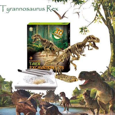 Dinosaur  Digging Game Kit Kids Dino Sandbox Activity Set