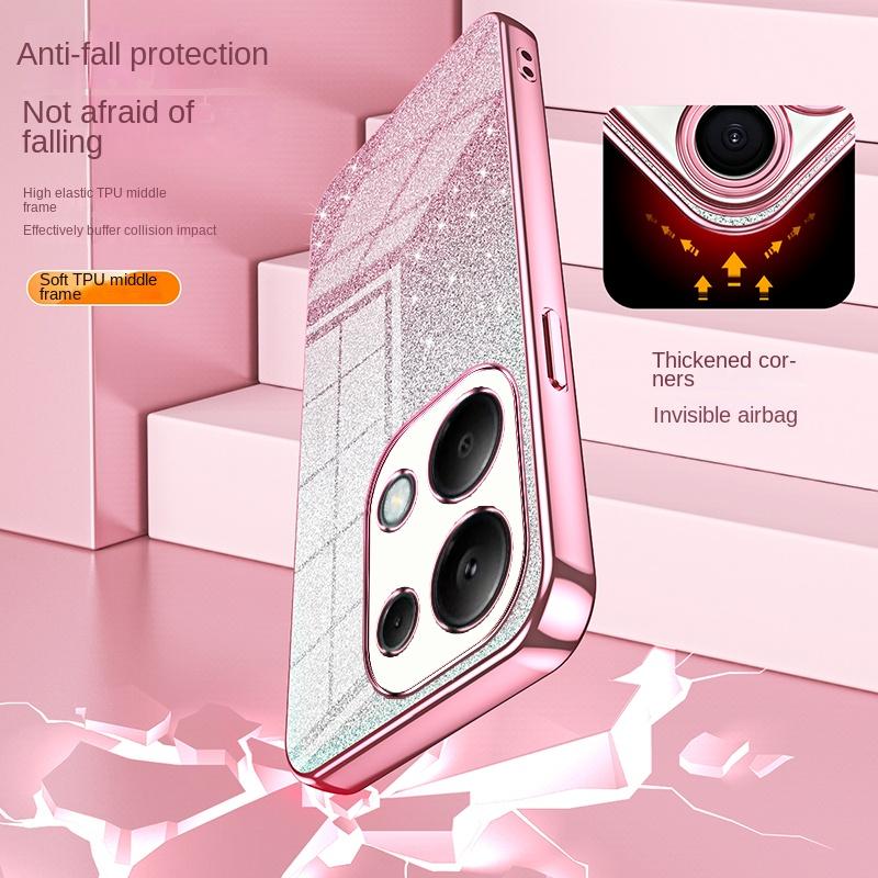 For Infinix Note 40 Pro Case Soft TPU Fashion Bling Glitter Slim Protective Back Cover Case For Infinix Note40 30 Pro 30i 30Vip