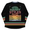 HarryStyles Tillsammans, Tillsammans Hockeytröjor Långärmad V-ringning Lös T-shirt Sångare Design 3D-tryck Unisex T-shirt Tee