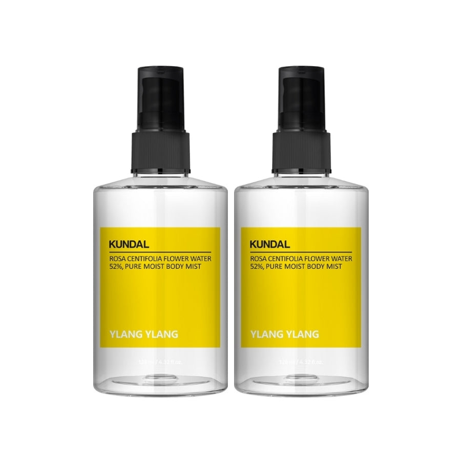 Brume corporelle hydratante Kundal Pure Ylang Ylang 128 ml x 1 pièce/2 pièces