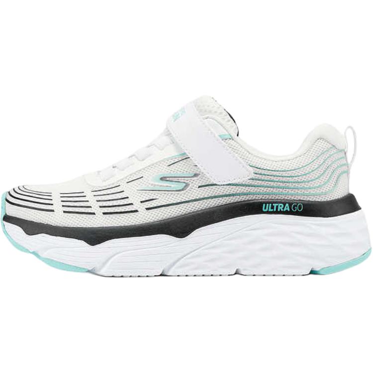 Skechers Kids Comfortable Versatile Non-Slip Shock Absorbing Low-Top Running Shoes Kids sneaker White 303953L-WBTQ 27.5