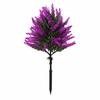 UV Resistant Simulation Lavender Plant Multicolor Fake Greenery Plant  Garden Patio Yard