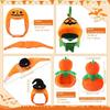 Cat And Dog Halloween Costumes, Halloween Pumpkin Hats, Adjustable Pet Headwear, Party Costumes, Dog And Cat Costume Accessories, 4-piece Set