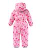 M2C Ski Snowboard and Perfect for Snow Size 130 Kids' Snowwear, Wear, One-Piece Jacket, Water-Repellent, Windproof, Cold-Proof, Girls' Play, Pink,