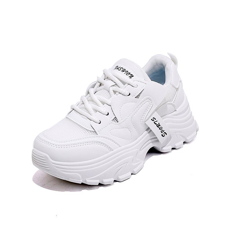 Women's Shoes Spring Internet Celebrity Dad Shoes Ins Super Fire Casual Sports Shoes 2025 Platform White Shoes Children YYT-T95