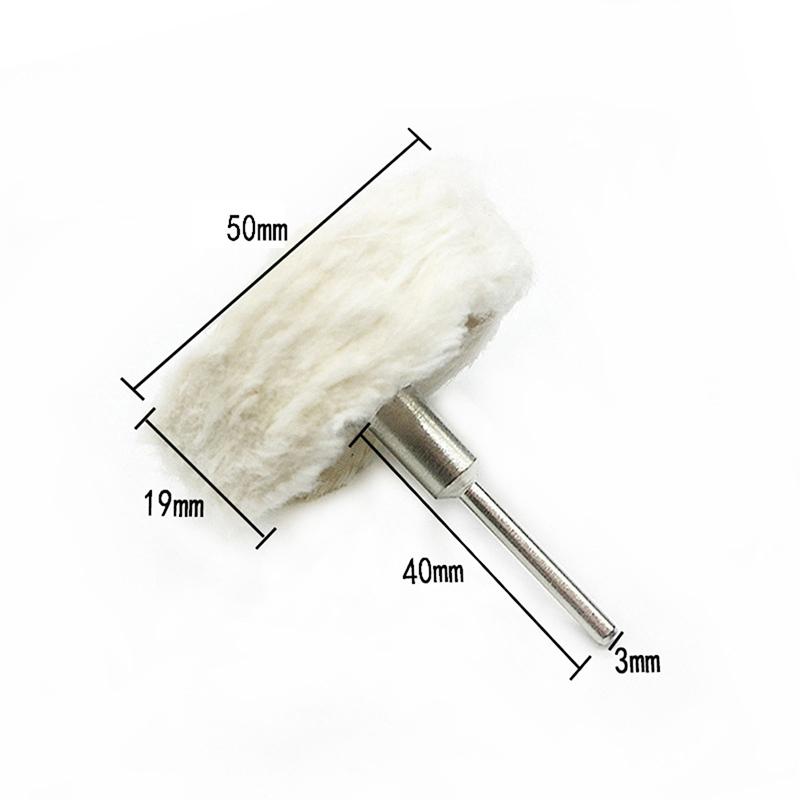 50Mm Polishing Wheel Cloth Buffing Wheel Gold Silver Jewelry Mirror Polish Pad For Grinder Power Tool Accessories