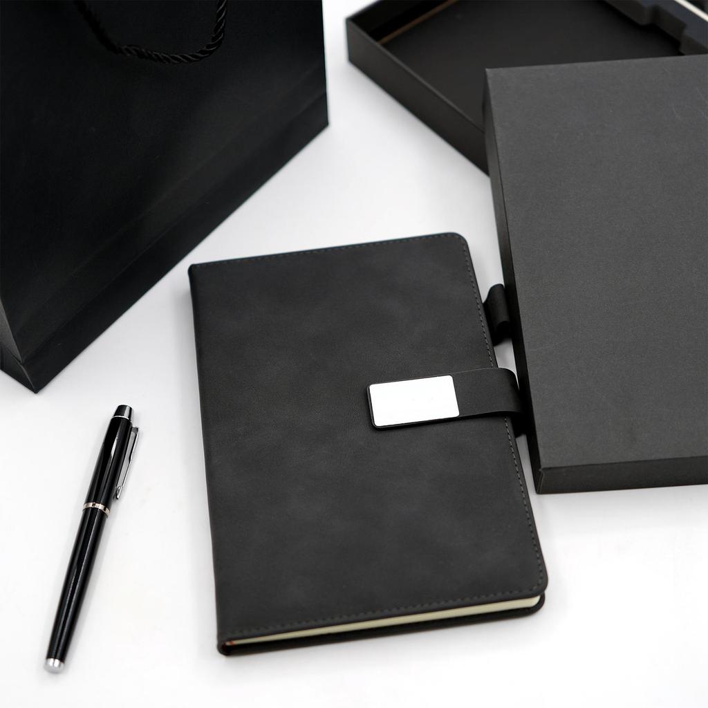 A5 Notebook Gift Set with Buckle - Corporate Souvenir & Customizable Business Notebook