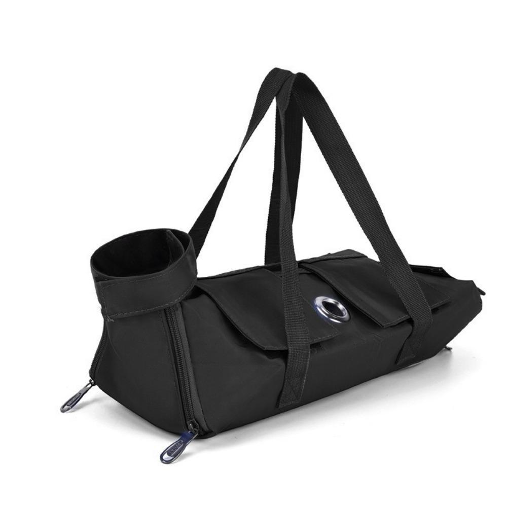 Anti-scratch Bite Fixed Portable Cat Bag Foldable Cat Travel Bag Outing S 1 to 3KG чёрный